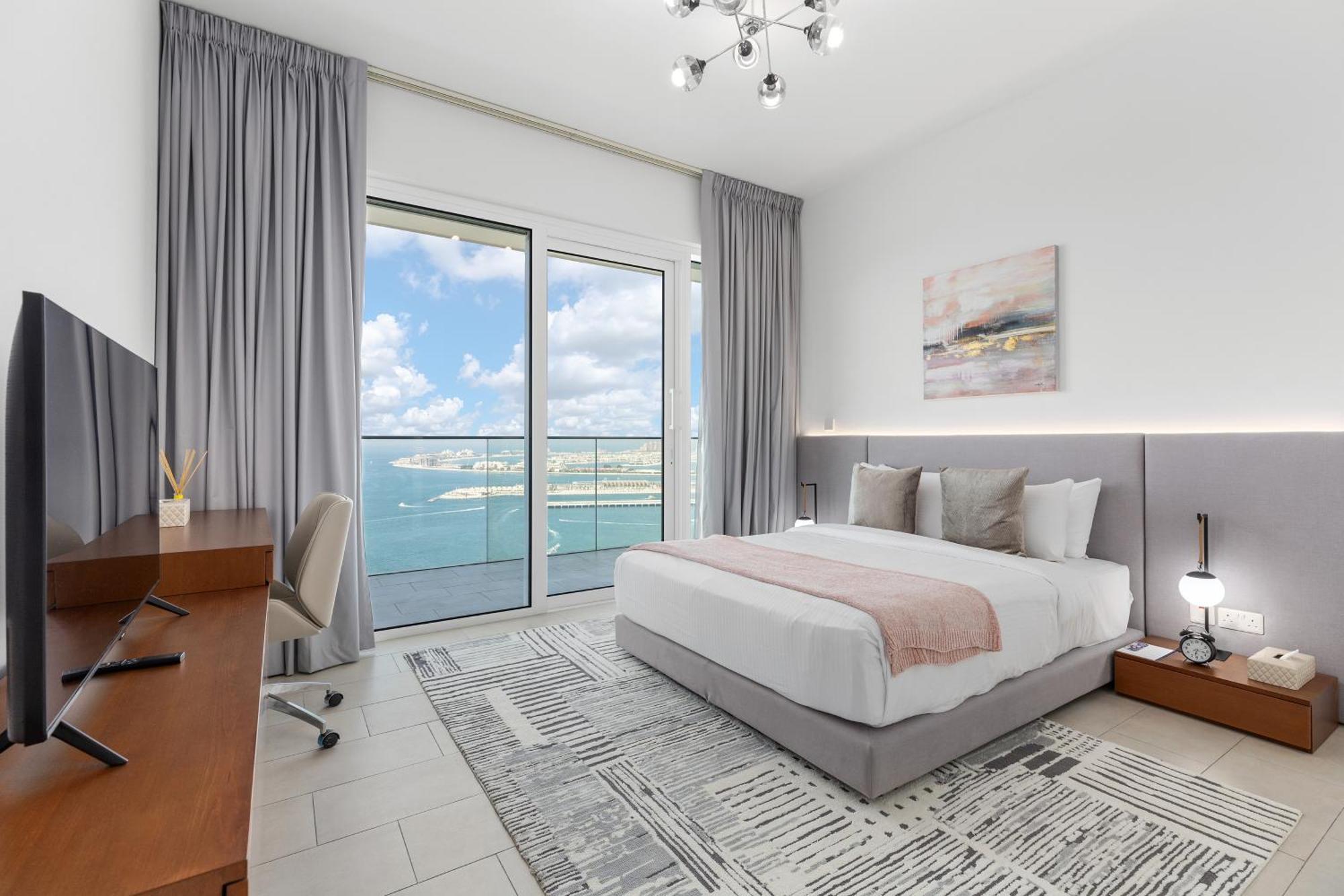 Appartement Maison Privee - Upscale W/ Open Sea And Bluewaters Vws In Jbr *