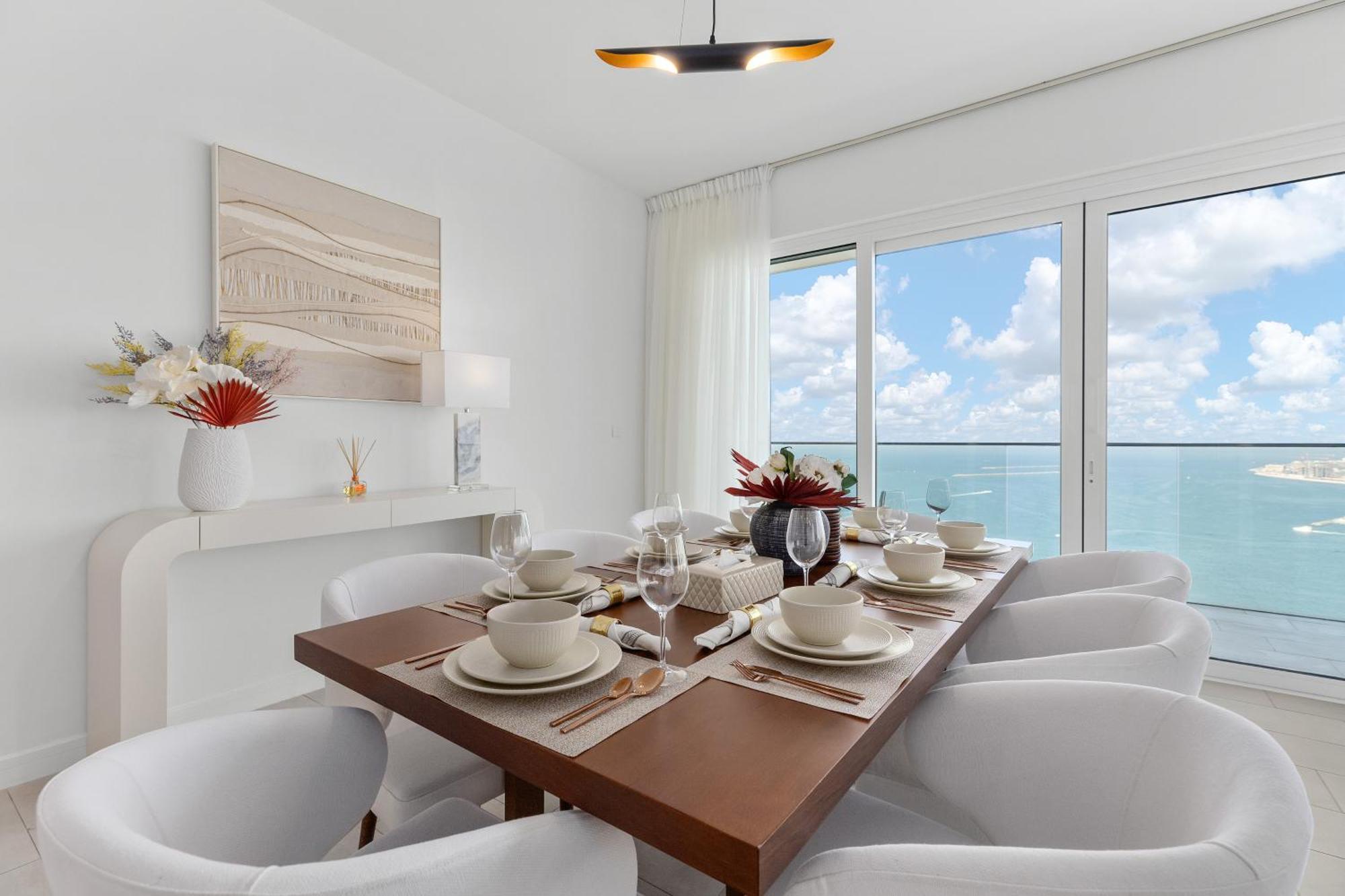 Appartement Maison Privee - Upscale W/ Open Sea And Bluewaters Vws In Jbr