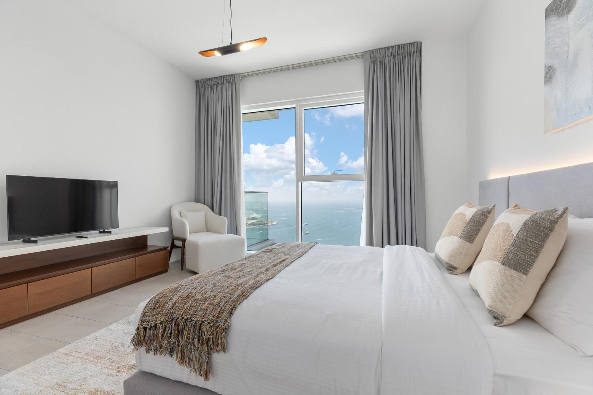 Appartement Maison Privee - Upscale W/ Open Sea And Bluewaters Vws In Jbr Dubai